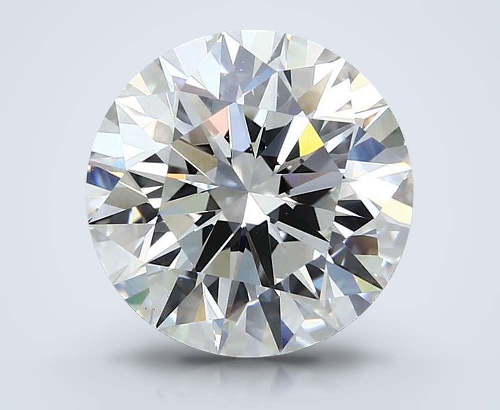 4.03 Carat Round Lab Diamond