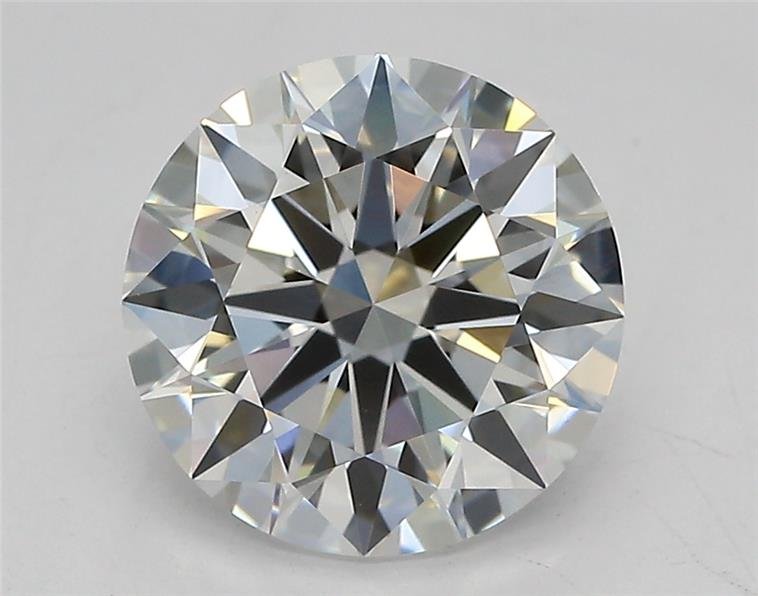 2.06ct E VVS2 Rare Carat Ideal Cut Round Lab Grown Diamond