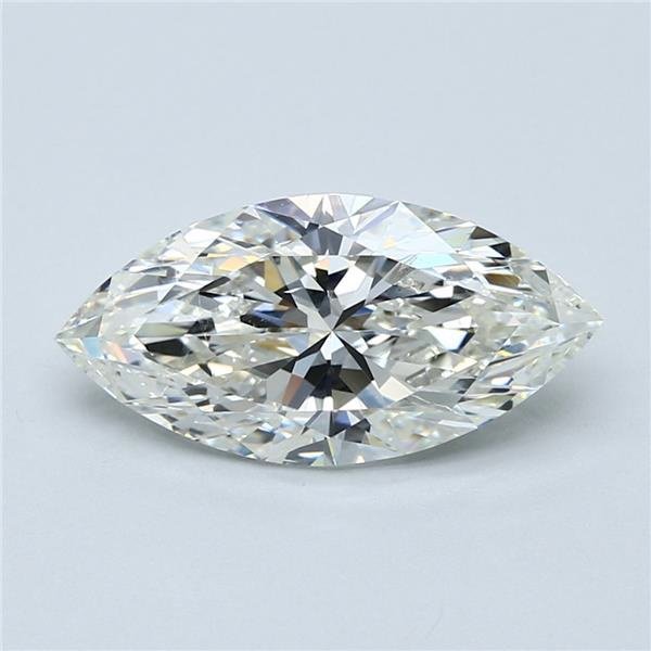 3.06ct J SI2 Rare Carat Ideal Cut Marquise Diamond