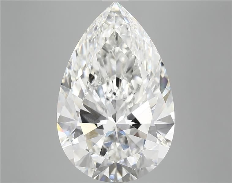 10.58ct F VVS2 Rare Carat Ideal Cut Pear Lab Grown Diamond