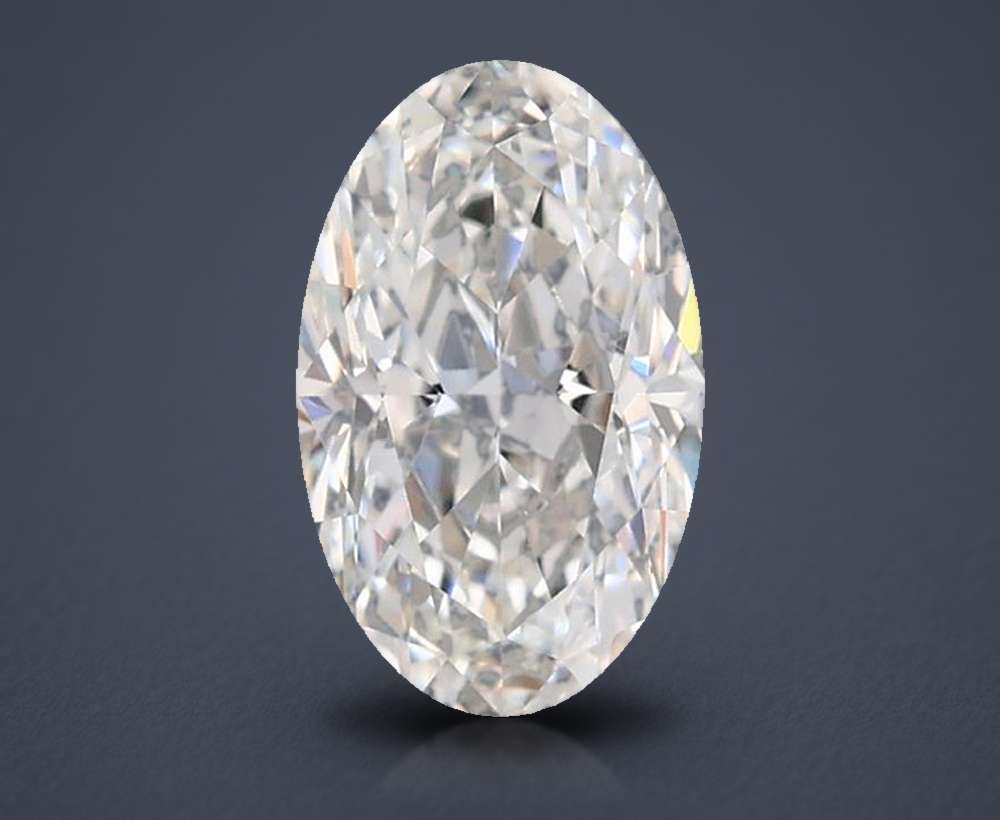 0.42 Carat Oval Natural Diamond