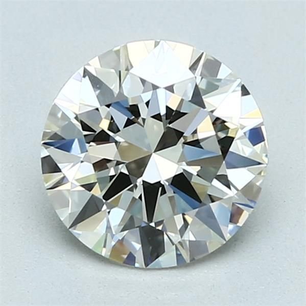 1.57ct K VVS1 Rare Carat Ideal Cut Round Diamond