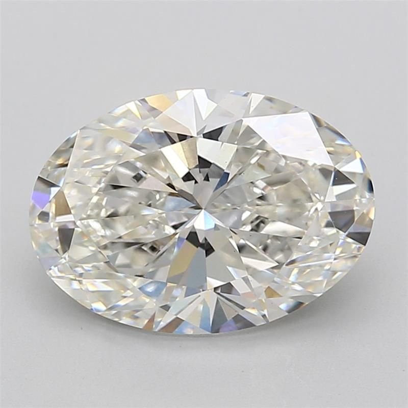 4.01ct F VS1 Rare Carat Ideal Cut Oval Lab Grown Diamond