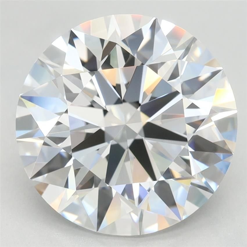 4.27ct D VVS1 Rare Carat Ideal Cut Round Lab Grown Diamond