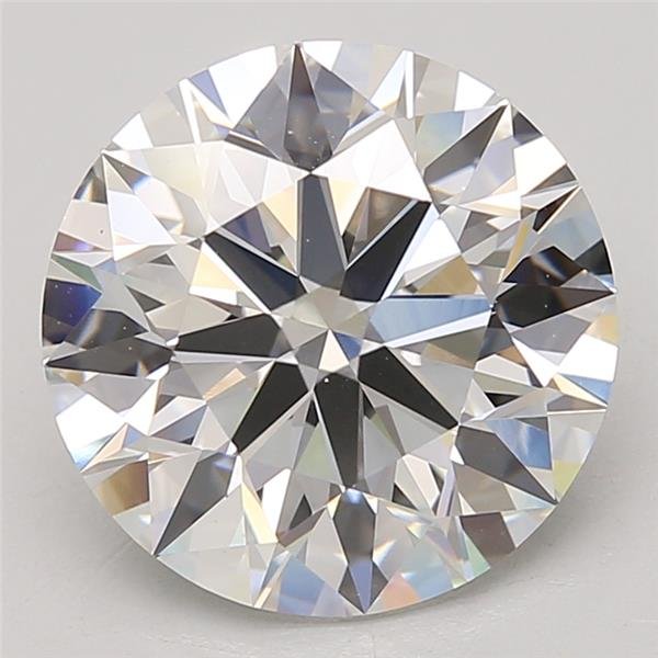 6.01ct E VS1 Rare Carat Ideal Cut Round Lab Grown Diamond