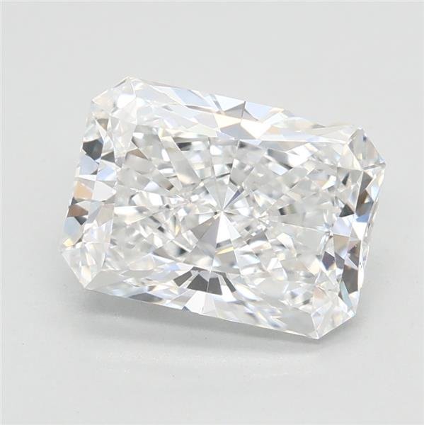 1.58ct D VVS2 Rare Carat Ideal Cut Radiant Lab Grown Diamond