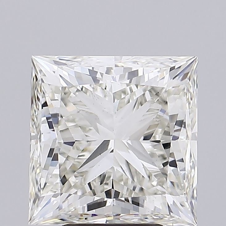 5.20ct H VS1 Rare Carat Ideal Cut Princess Lab Grown Diamond