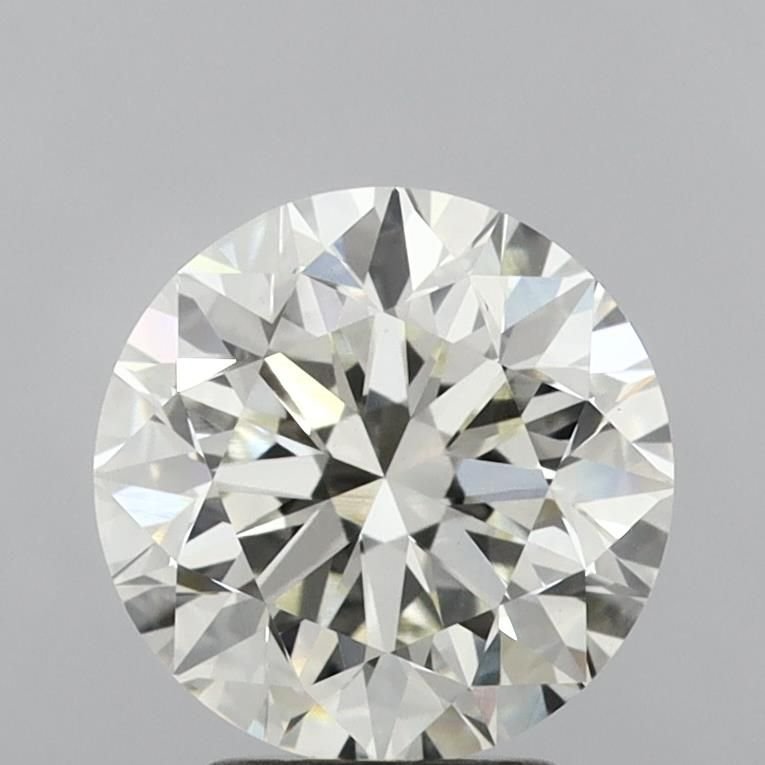 3.13ct J VS1 Very Good Cut Round Lab Grown Diamond