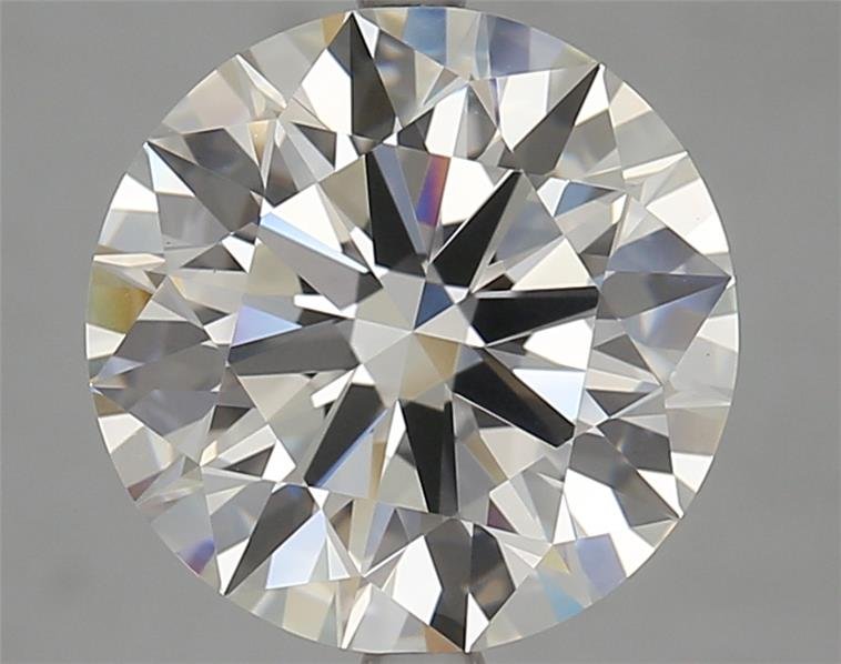 4.50ct I VS1 Rare Carat Ideal Cut Round Lab Grown Diamond