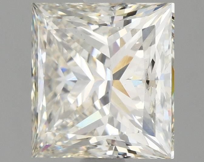 2.78ct I VS2 Rare Carat Ideal Cut Princess Lab Grown Diamond