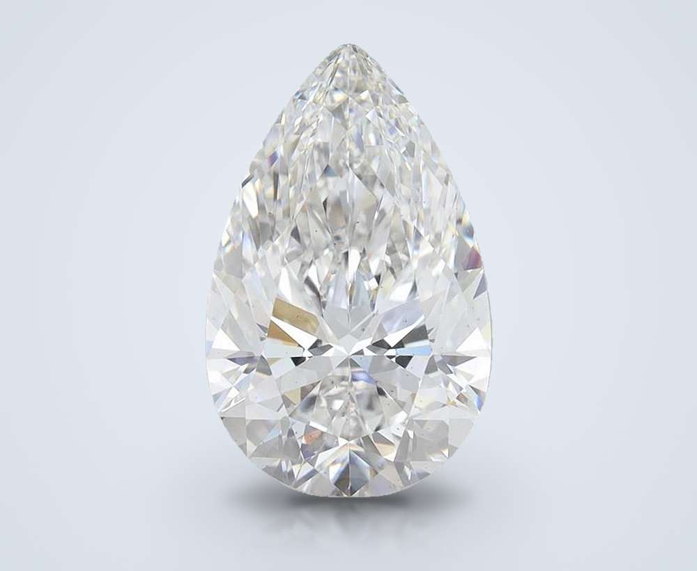 5.08 Carat Pear Lab Diamond