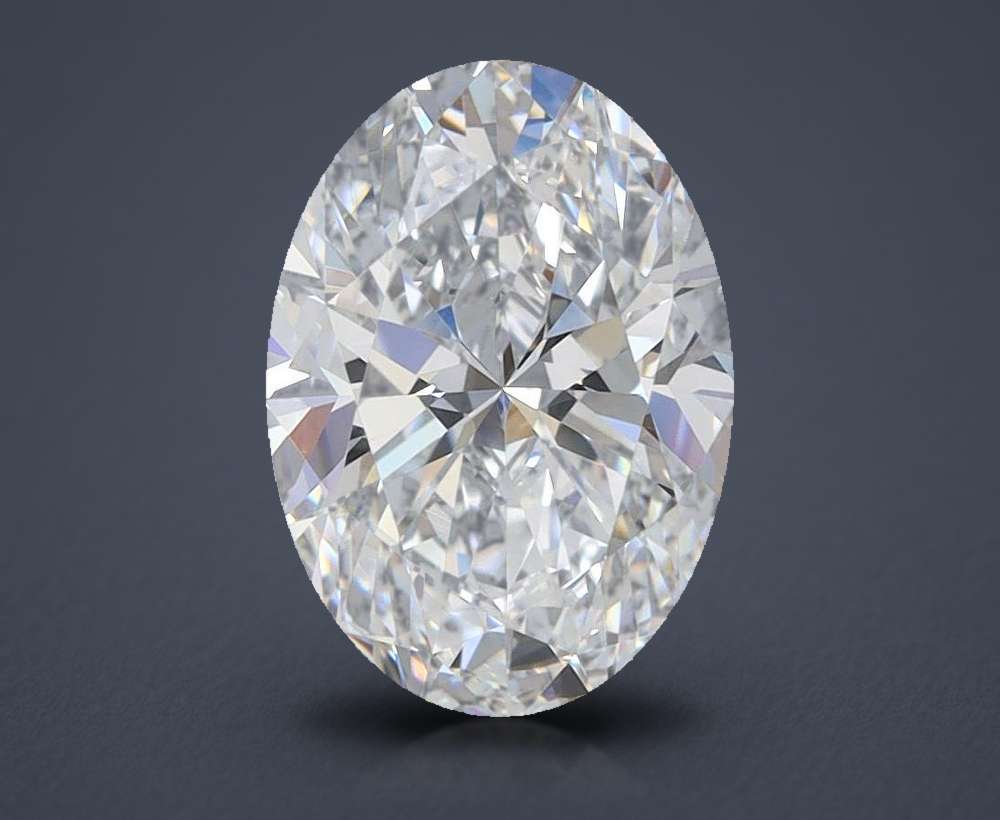 2.04 Carat Oval Lab Diamond