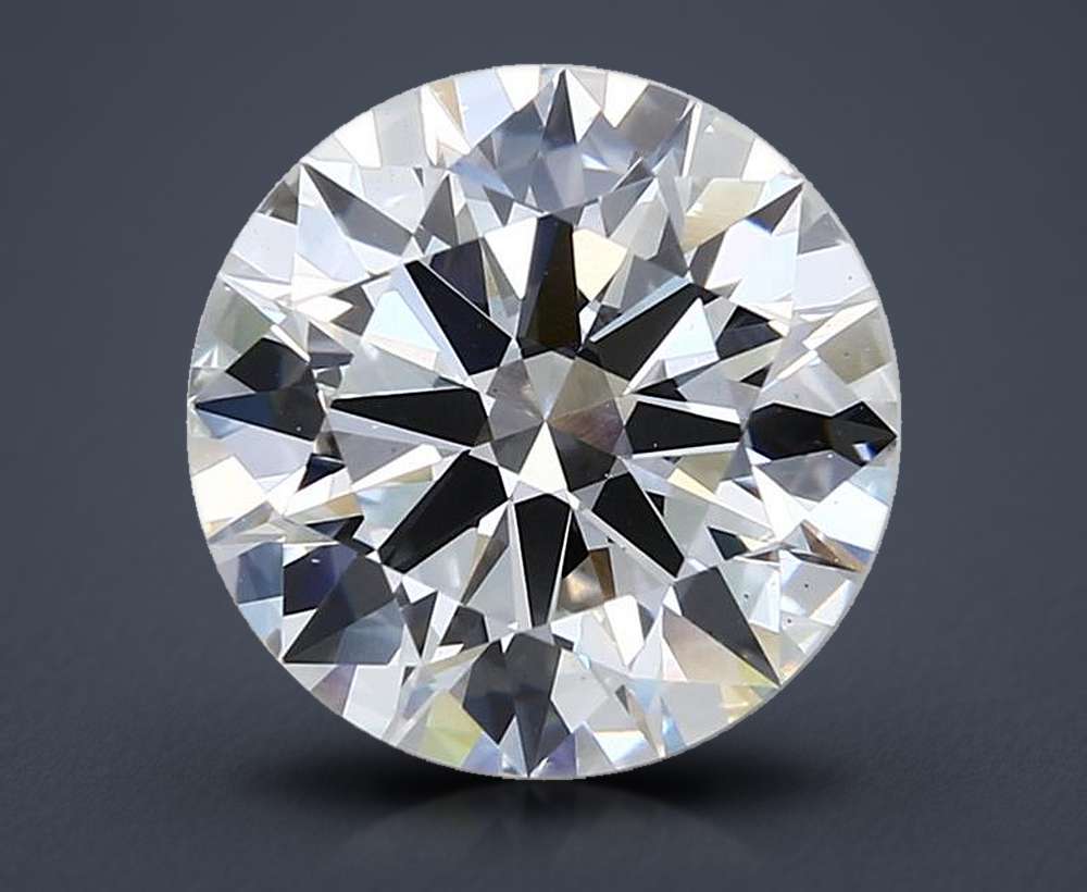4.02 Carat Round Lab Diamond
