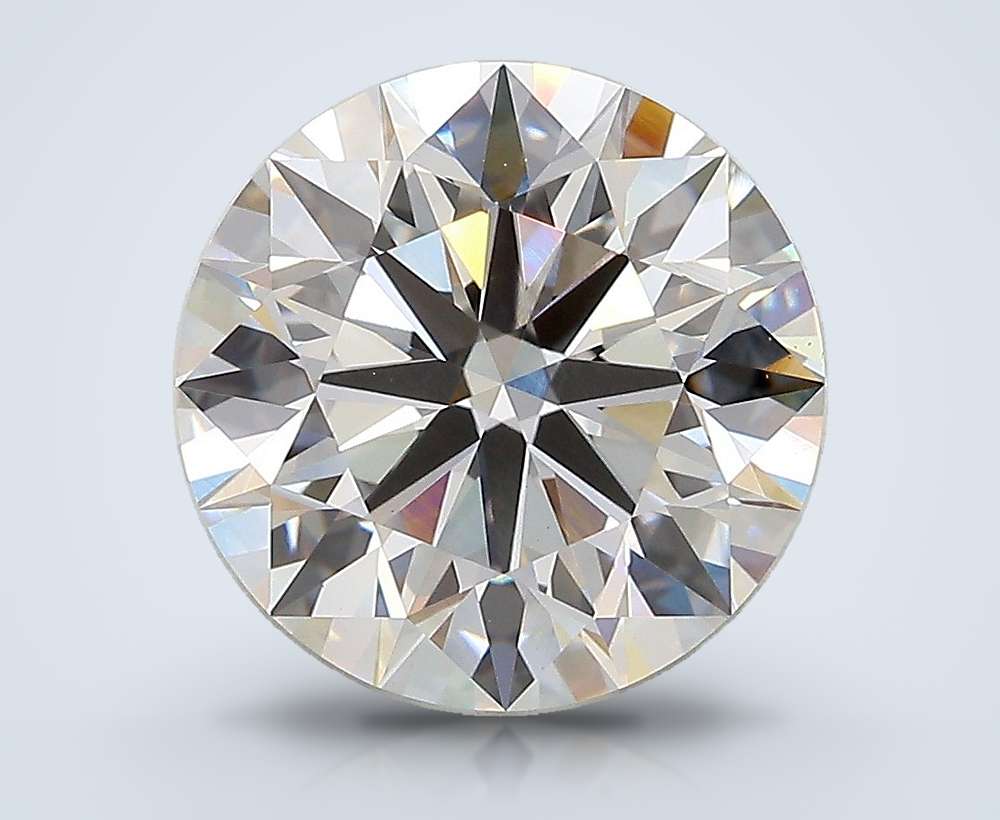 4.06 Carat Round Lab Diamond