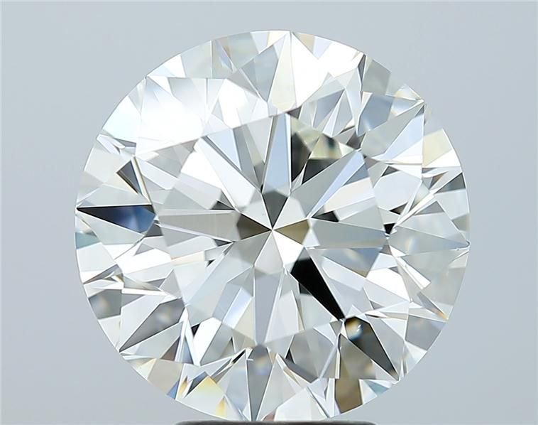 5.04ct J VS1 Excellent Cut Round Diamond