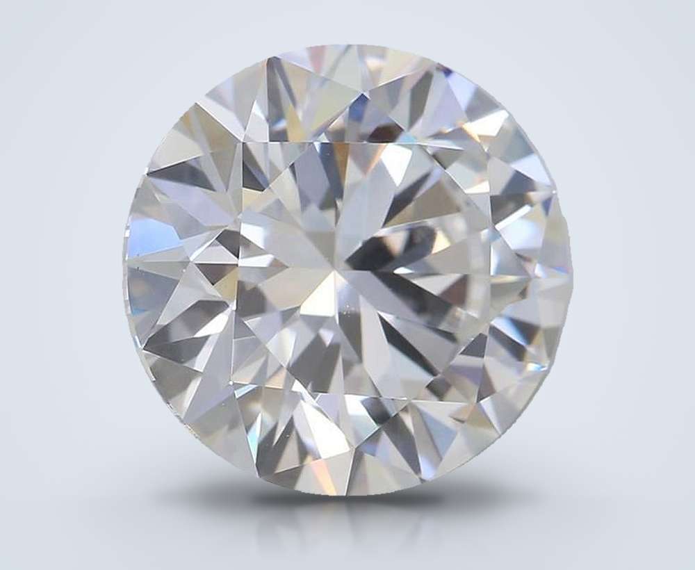 4.56 Carat Round Lab Diamond