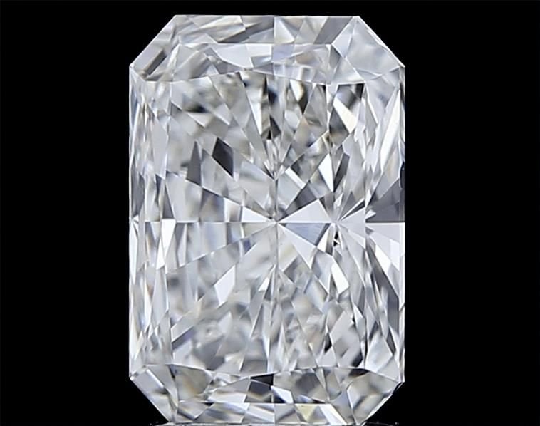 2.75ct H VVS2 Rare Carat Ideal Cut Radiant Lab Grown Diamond