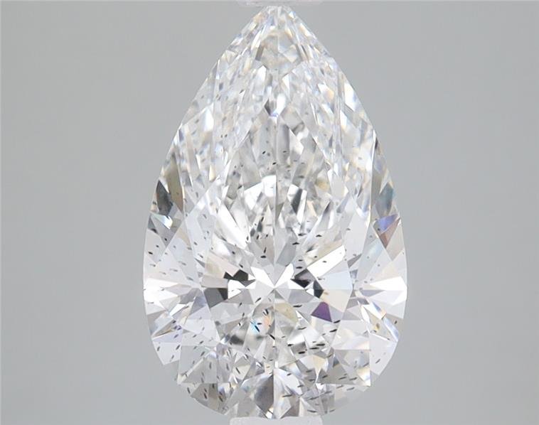 2.00ct F SI2 Rare Carat Ideal Cut Pear Lab Grown Diamond