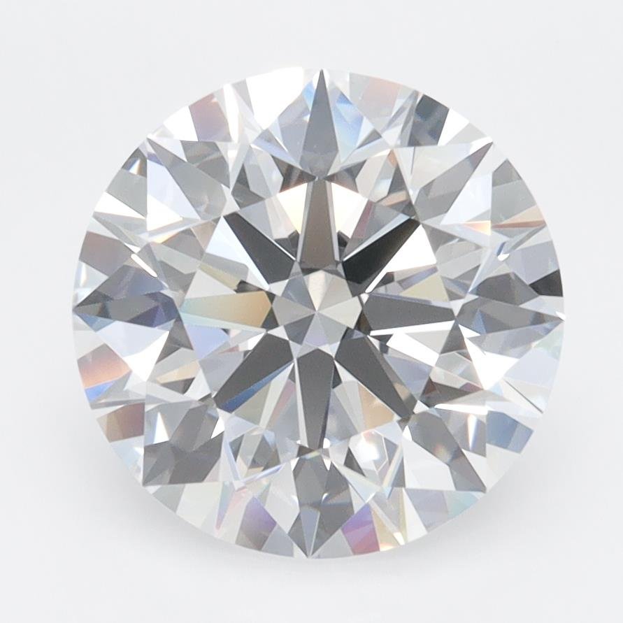 3.45ct D IF Rare Carat Ideal Cut Round Lab Grown Diamond
