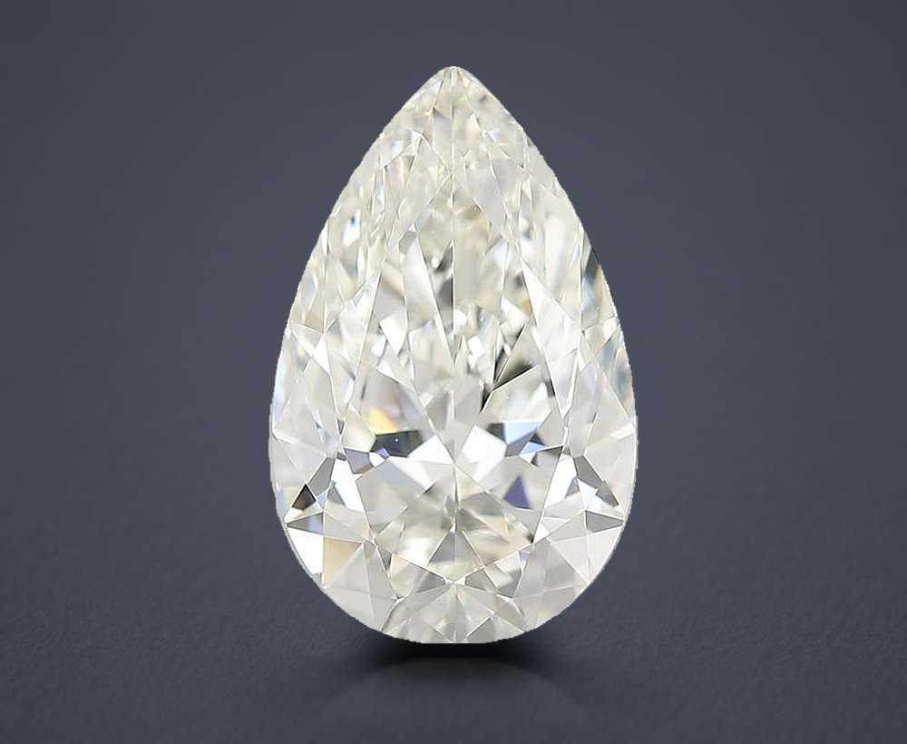 5.03 Carat Pear Natural Diamond