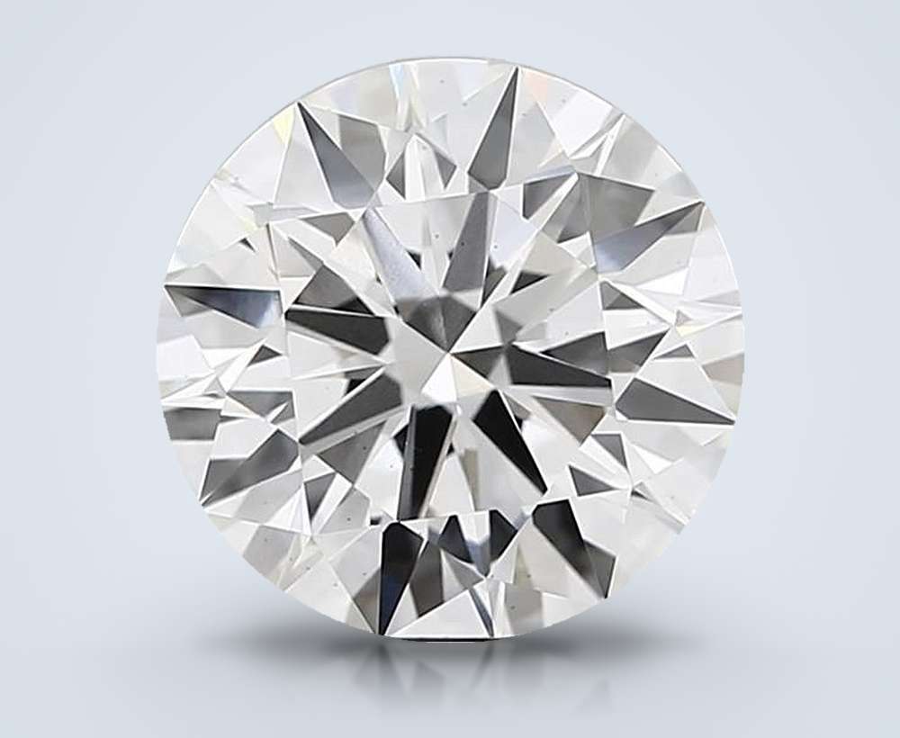 4.11 Carat Round Lab Diamond