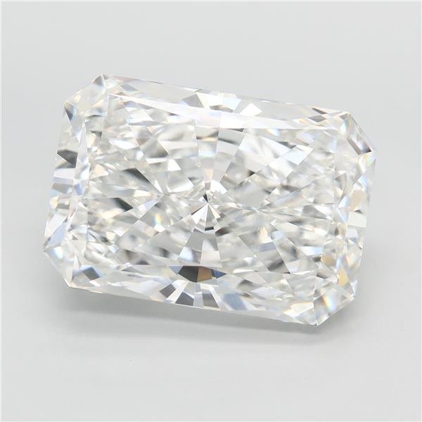 10.04ct F VVS2 Rare Carat Ideal Cut Radiant Lab Grown Diamond