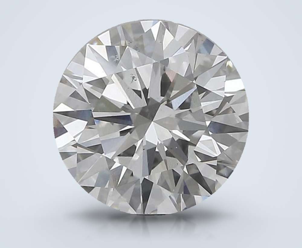 4.04 Carat Round Lab Diamond