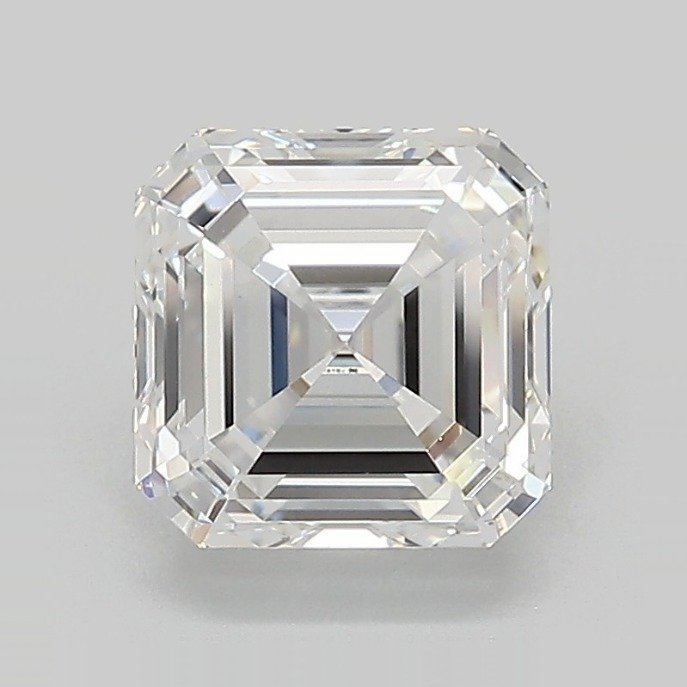2.01ct E VVS2 Excellent Cut Asscher Lab Grown Diamond