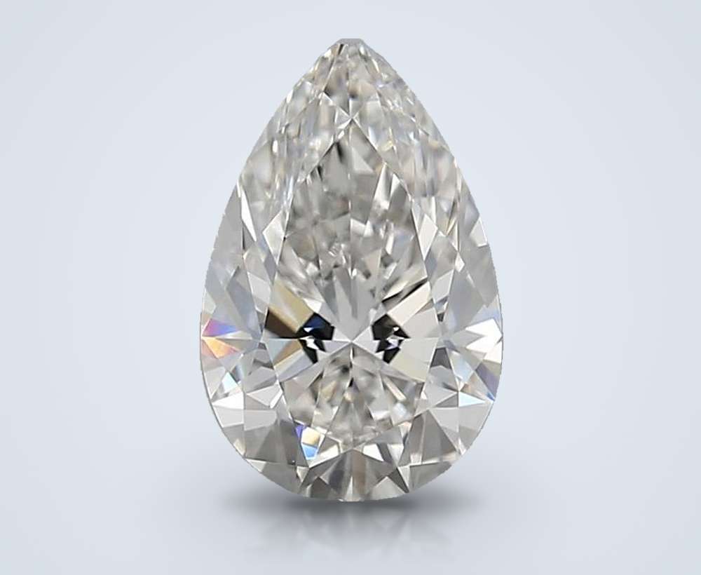 1.28 Carat Pear Lab Diamond