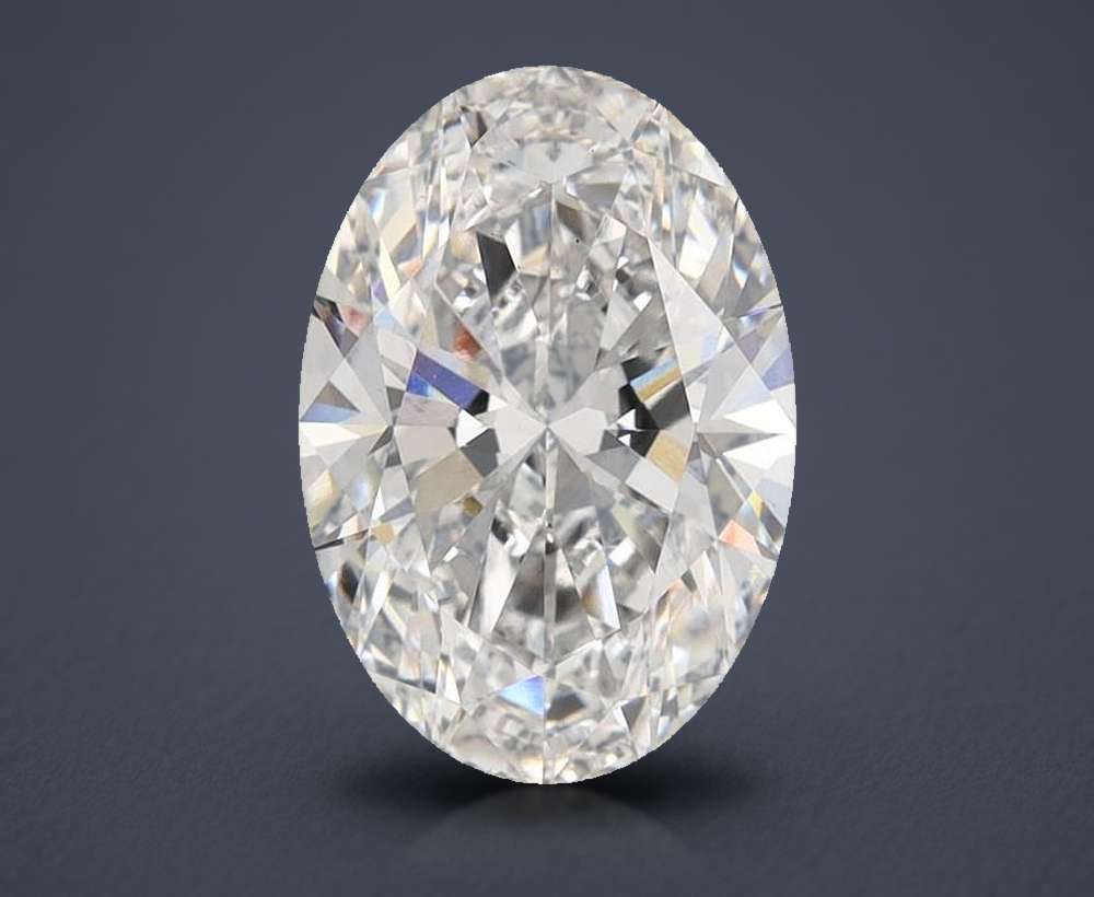 3.07 Carat Oval Lab Diamond