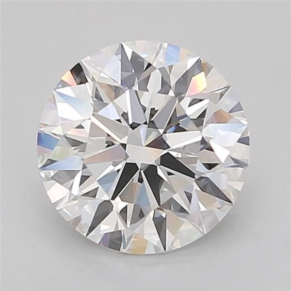 2.54ct D VVS2 Rare Carat Ideal Cut Round Lab Grown Diamond