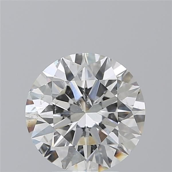 3.51ct H SI2 Rare Carat Ideal Cut Round Diamond