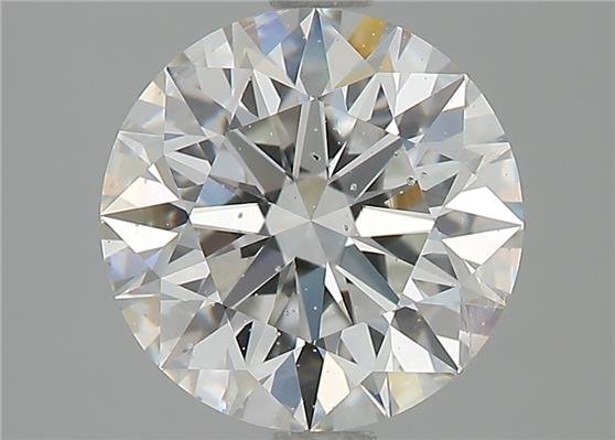 2.16ct E SI2 Rare Carat Ideal Cut Round Diamond