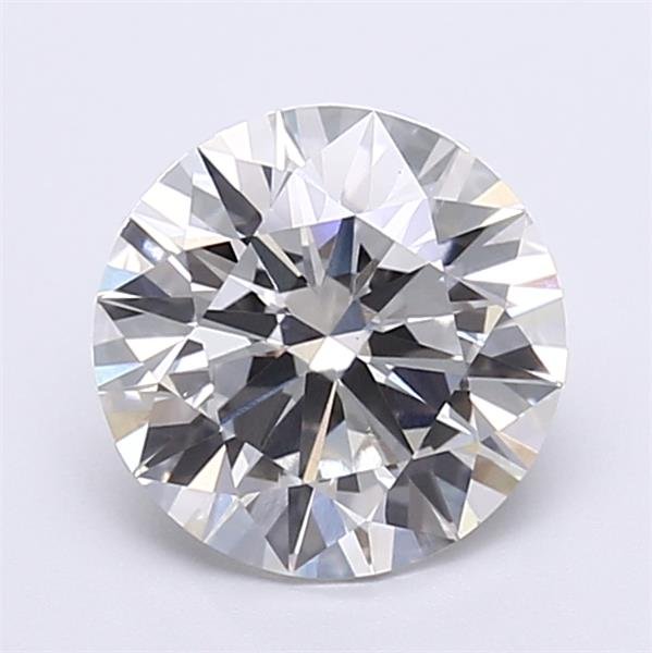 2.08ct H VVS2 Excellent Cut Round Lab Grown Diamond
