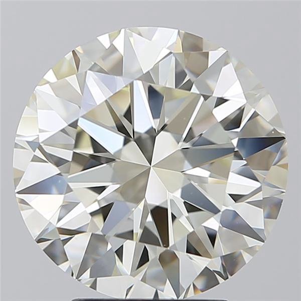 4.50ct J VVS2 Excellent Cut Round Diamond