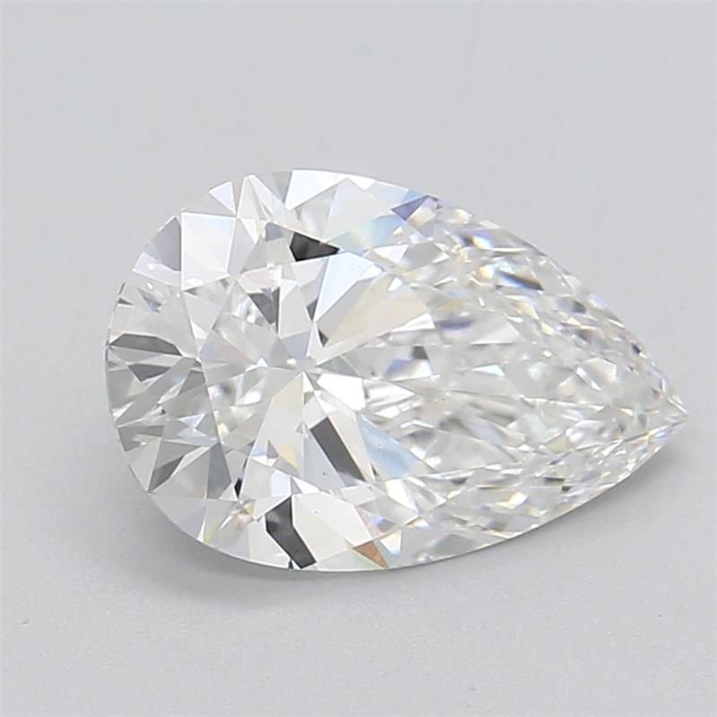 2.09ct E VS1 Rare Carat Ideal Cut Pear Lab Grown Diamond