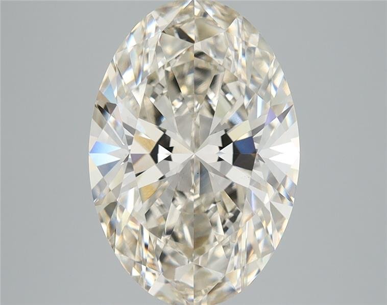 3.54ct I VS1 Rare Carat Ideal Cut Oval Lab Grown Diamond