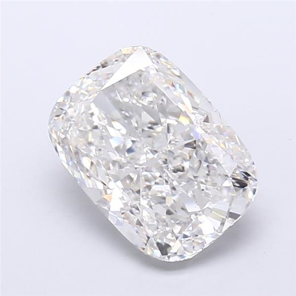 4.01ct F VS1 Rare Carat Ideal Cut Cushion Lab Grown Diamond