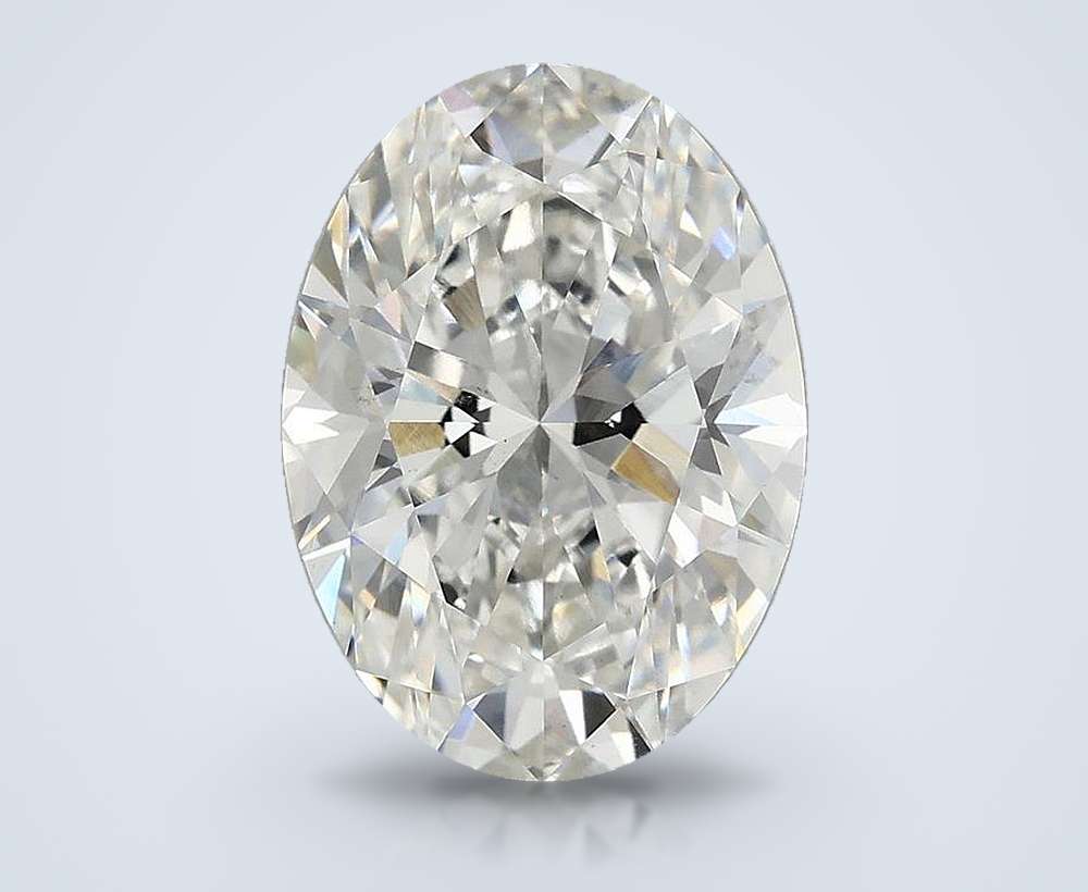 4.10 Carat Oval Lab Diamond
