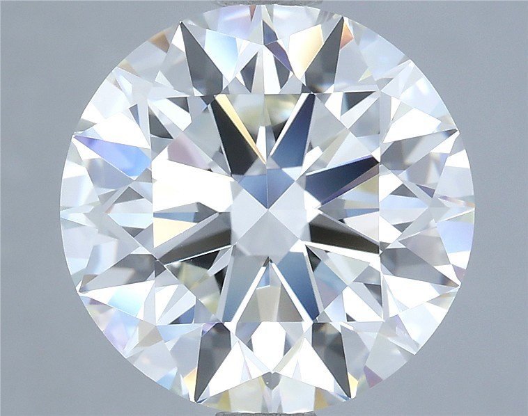4.01 Carat Round Natural Diamond