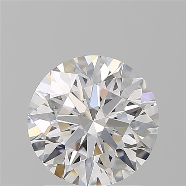 1.75ct D SI1 Rare Carat Ideal Cut Round Lab Grown Diamond