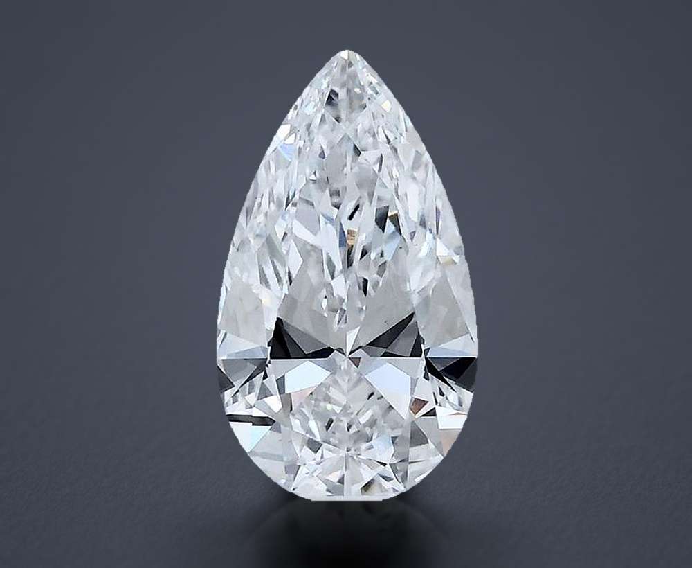 1.22 Carat Pear Lab Diamond