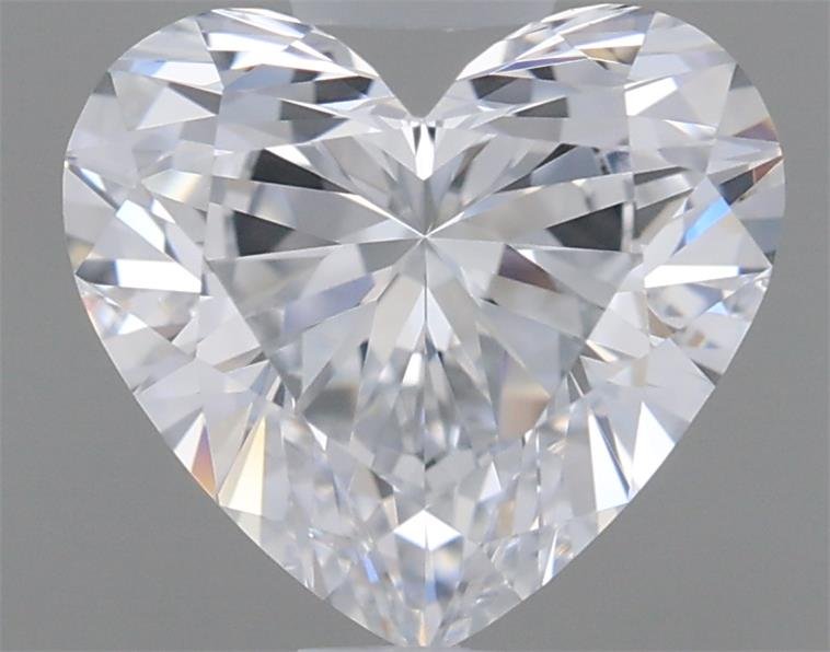 0.87ct D VVS2 Rare Carat Ideal Cut Heart Lab Grown Diamond