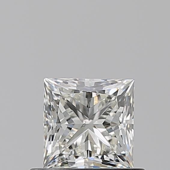 0.61ct J VS2 Rare Carat Ideal Cut Princess Diamond