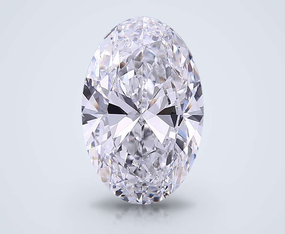 5.69 Carat Oval Lab Diamond