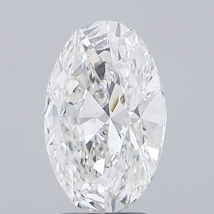3.66 Carat Oval Lab Diamond