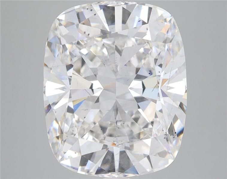 7.43ct F SI1 Rare Carat Ideal Cut Cushion Lab Grown Diamond