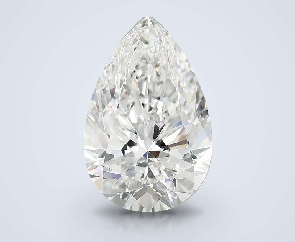2.85 Carat Pear Lab Diamond