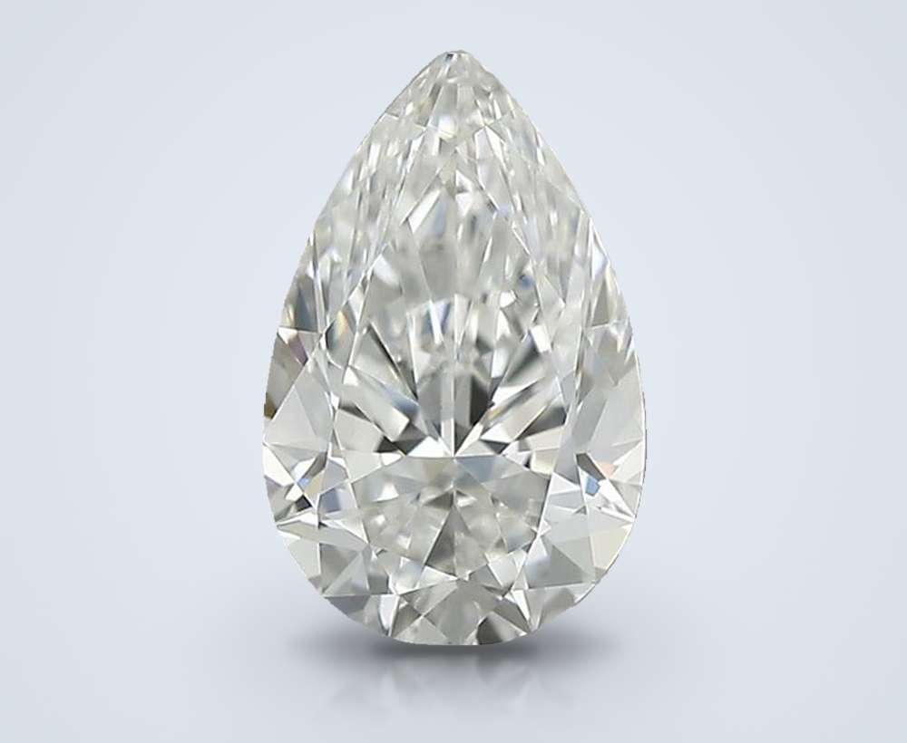 0.50 Carat Pear Natural Diamond