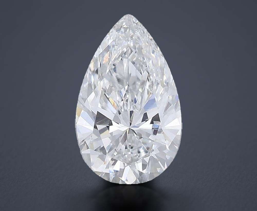 0.80 Carat Pear Lab Diamond